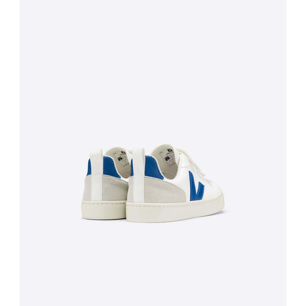 Veja V-10 CWL Tenisky Detske White/Blue | SK 855HAP